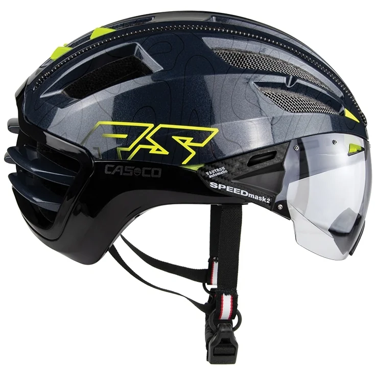 Велошлем Casco SPEEDairo2 RS Vautron Visier Bike  Blue