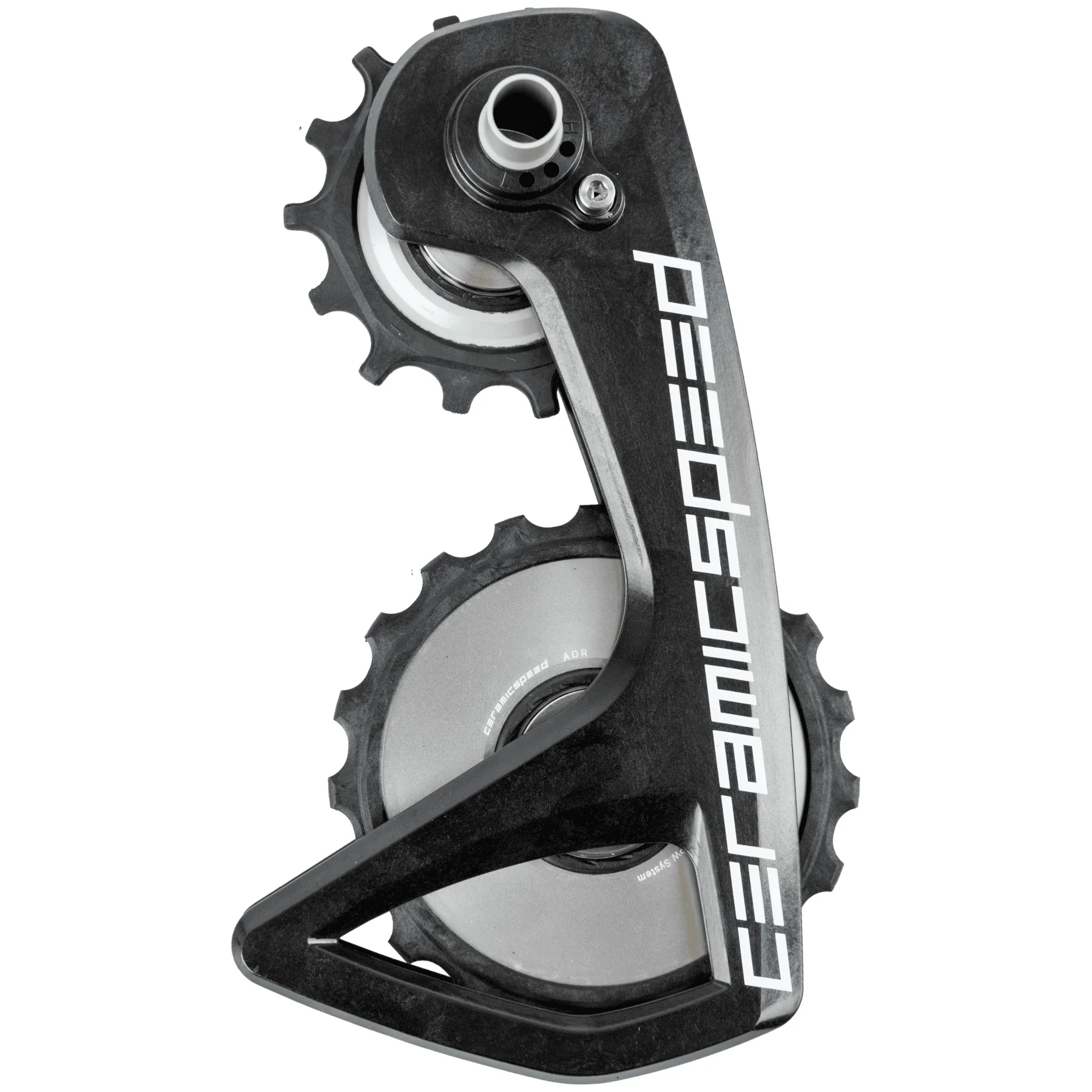 CeramicSpeed OSPW RS Derailleur Pulley System - Alpha Disc | for Campagnolo Super Record WRL - silver | Team Edition