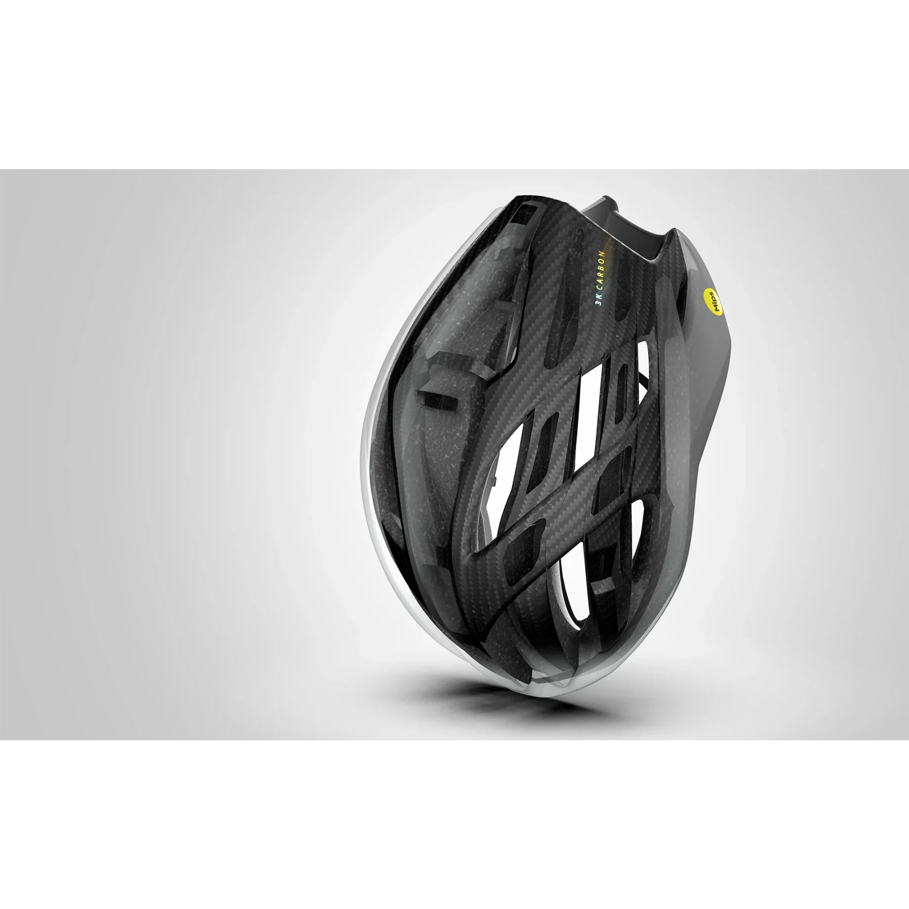 Велошлем MET Trenta 3K Carbon MIPS  White, Silver