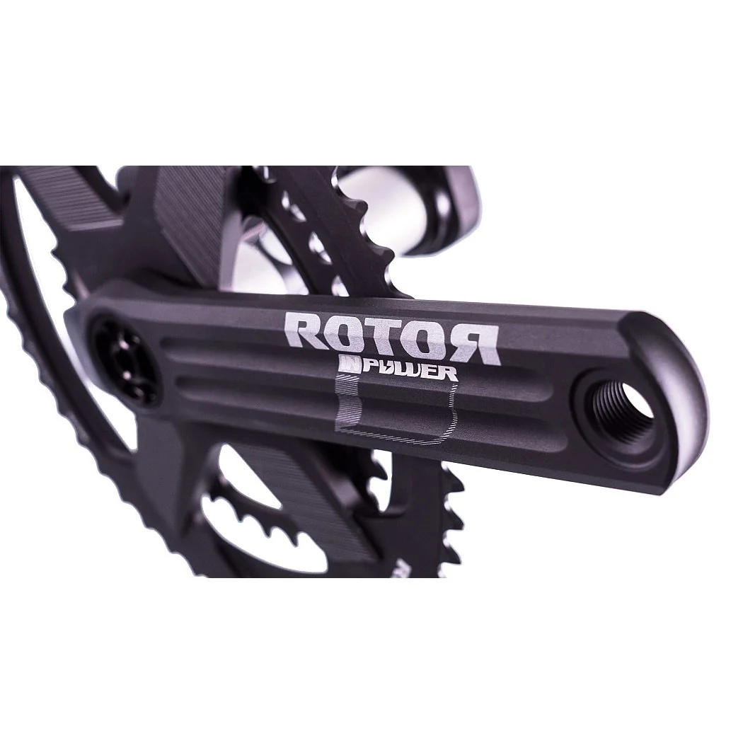 Rotor INpower DM Powermeter Road Crank - black