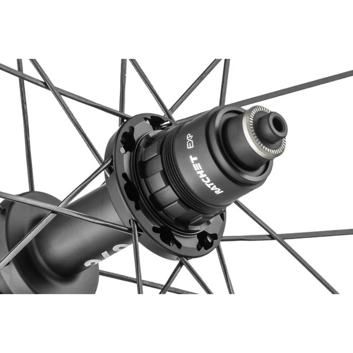 Пара колес DT Swiss ARC 1400 DICUT 80 - 28" Carbon Вилсет - FW: QR / RW: QR 130 - Shimano HG-EV / SRAM XDR