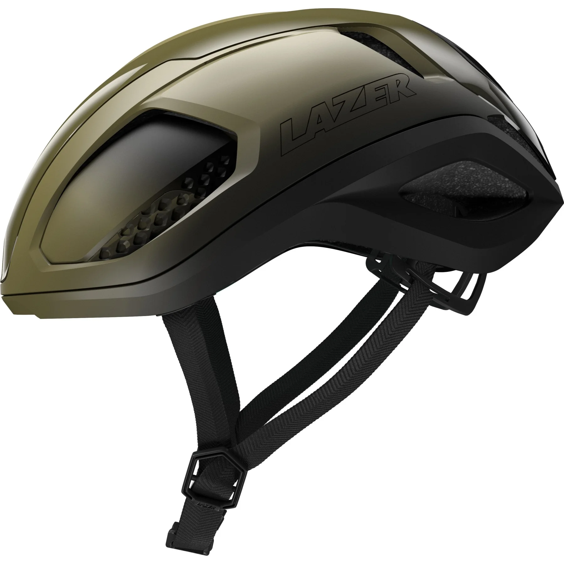 Велошлем Lazer Vento KinetiCore Road  Black, Olive