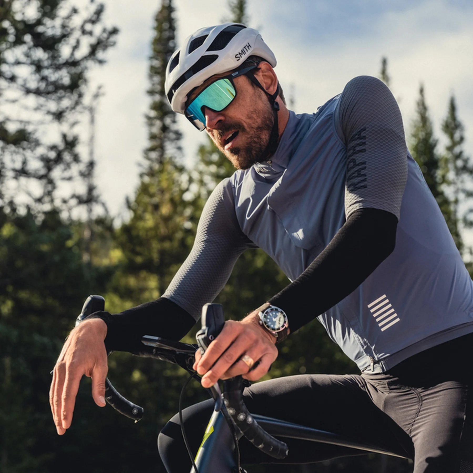 Велошлем Smith Trace MIPS  White