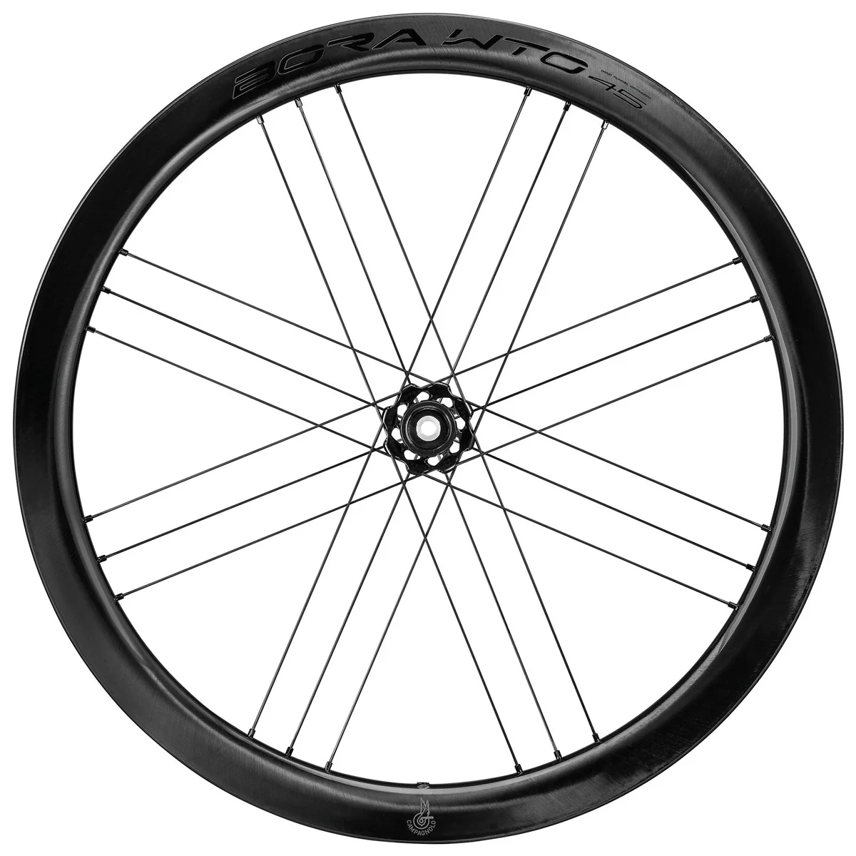 Пара колес Campagnolo Bora WTO 45 C23 DB Вилсет - 28" Карбоновые | 2-Way Fit | AFS - 12x100mm | 12x142mm - XDR