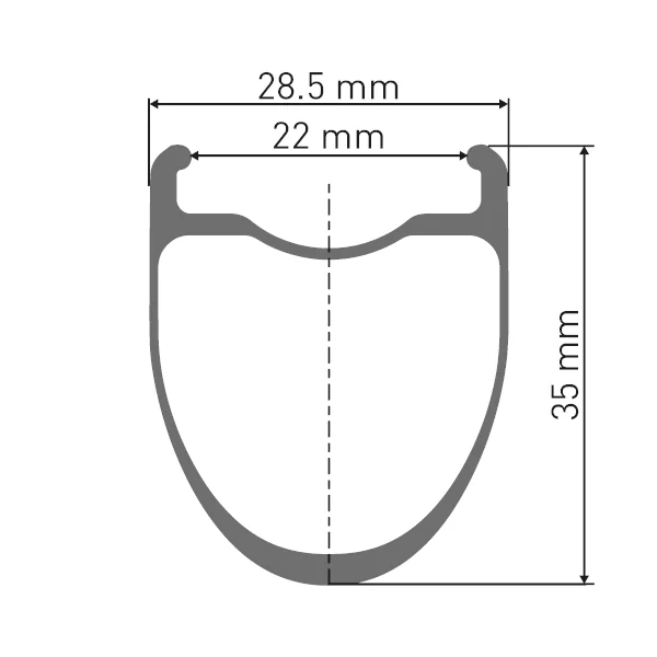 Пара колес DT Swiss ERC 1100 DICUT 35 Вилсет - 27.5" Карбоновые | Клинчер | Центрлок - 12x100mm | 12x142mm