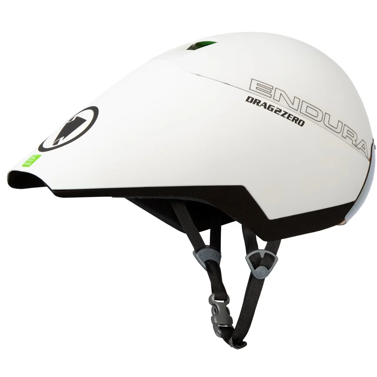 Велошлем Endura Drag2Zero Aeroswitch Road  White