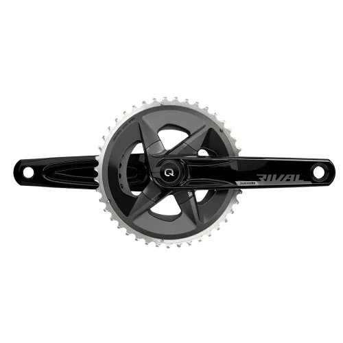 SRAM Rival AXS Wide Powermeter Crank D1 - DUB - 2x12-speed - 43/30 Teeth - black