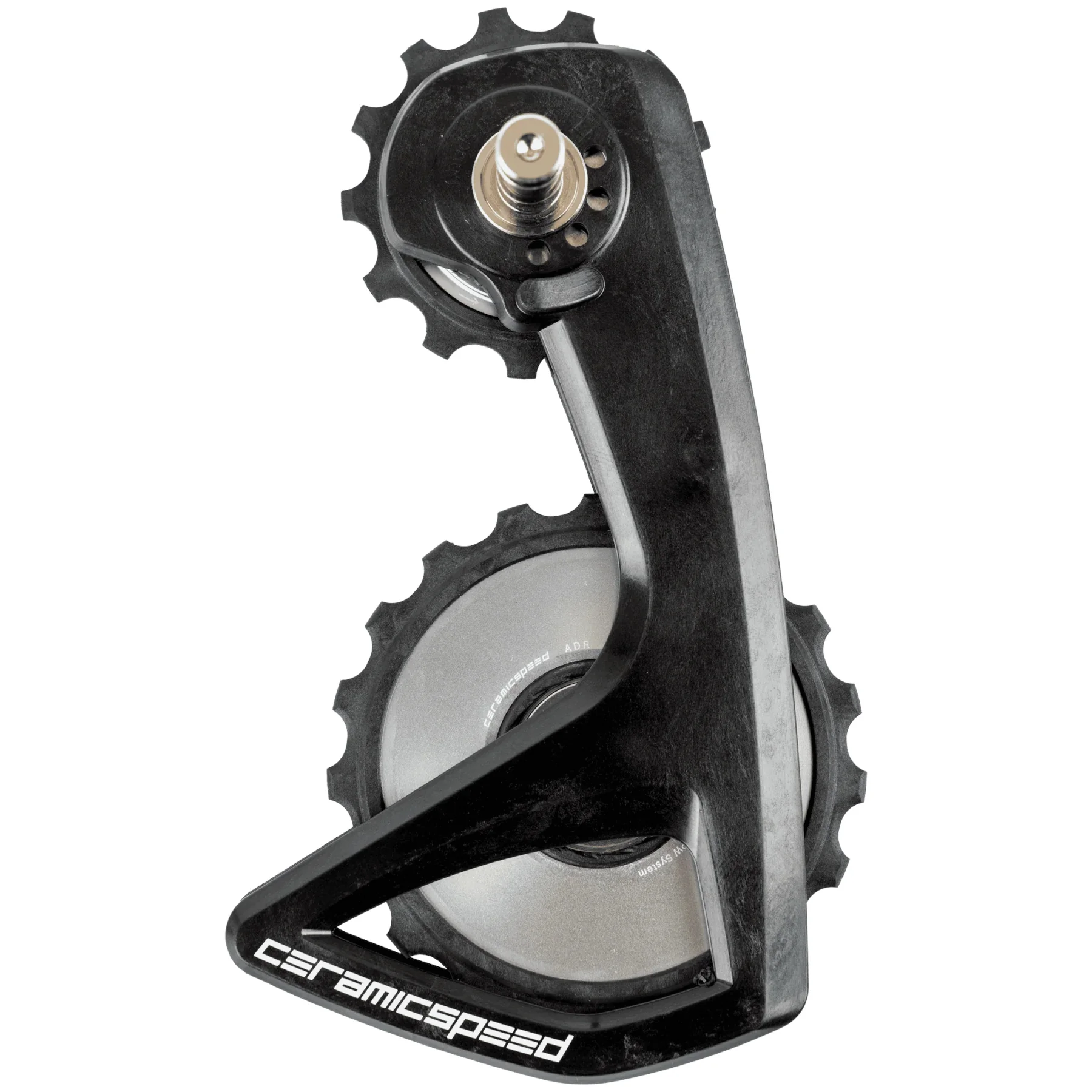 CeramicSpeed OSPW RS Derailleur Pulley System - Alpha Disc | for Shimano 105 Di2 (R7150) - silver
