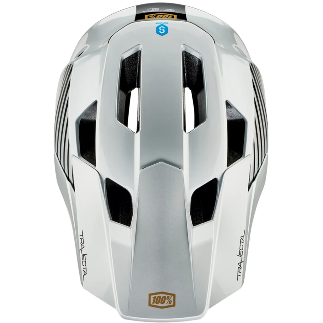 Велошлем 100% Trajecta Fidlock  Silver