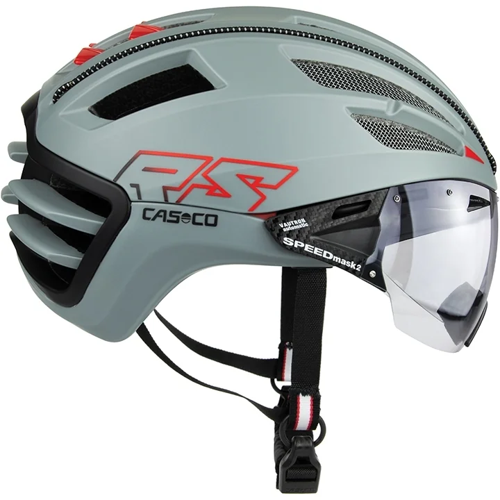 Велошлем Casco SPEEDairo2 RS Vautron Visier Bike  Grey