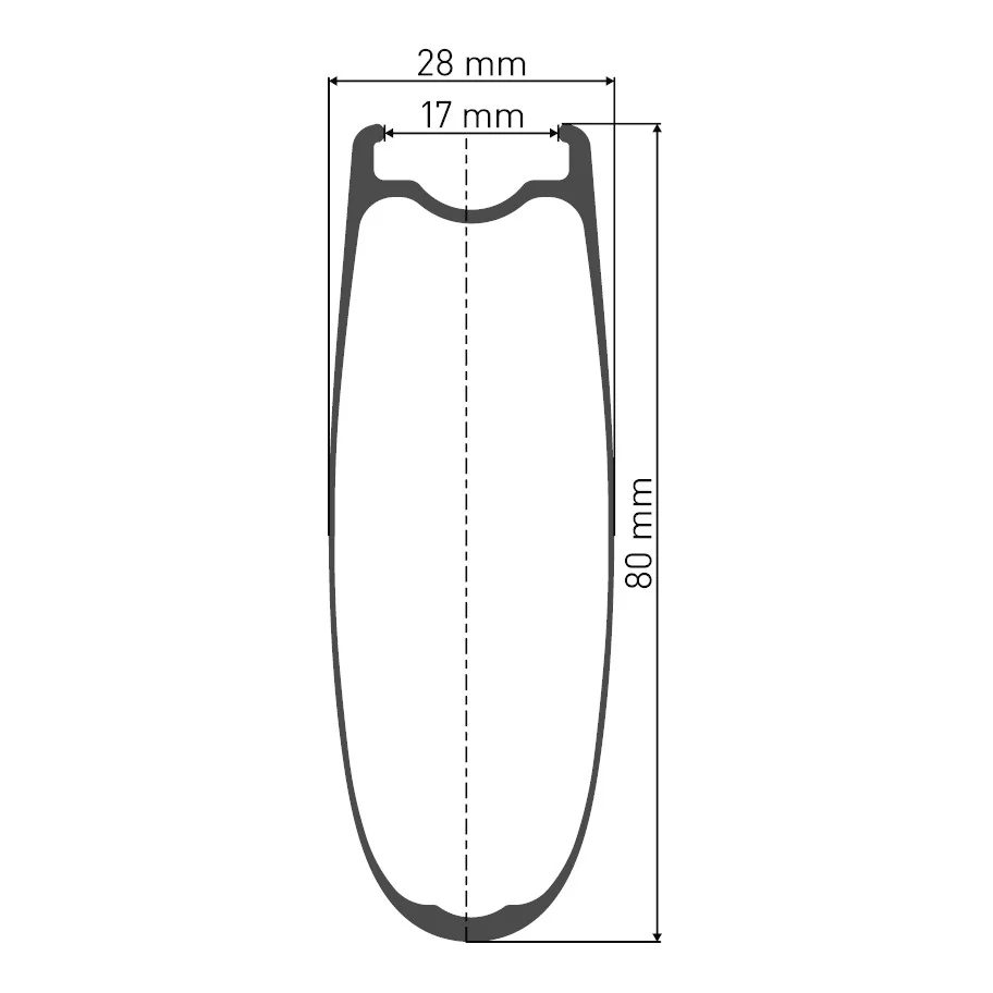 Пара колес DT Swiss ARC 1400 DICUT 80 - 28" Carbon Вилсет - FW: QR / RW: QR 130 - Shimano HG-EV / SRAM XDR