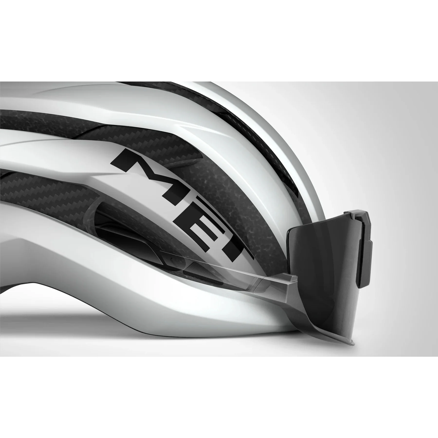 Велошлем MET Trenta 3K Carbon MIPS  White, Silver