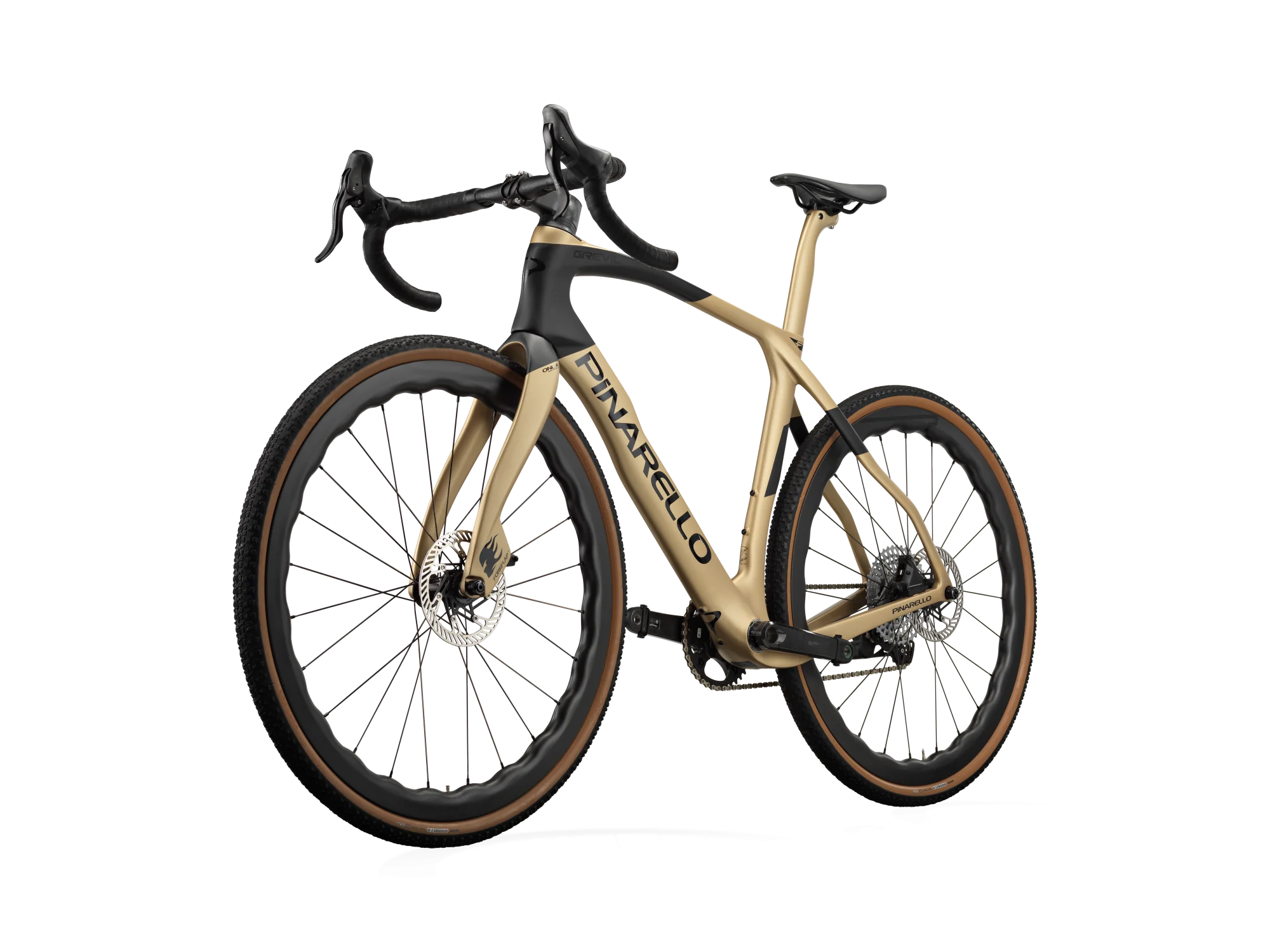 PINARELLO GREVIL F9 - SHIMANO GRX 815DI2 - MY23 CHAMPAGNE (2025)