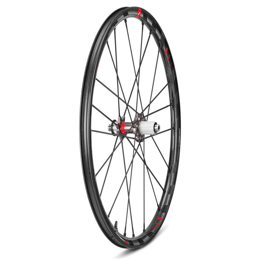Пара колес Fulcrum Racing Zero Carbon DB Вилсет | Клинчер | Центрлок | F12/15x100mm/QR | 12x135/142mm/QR - black