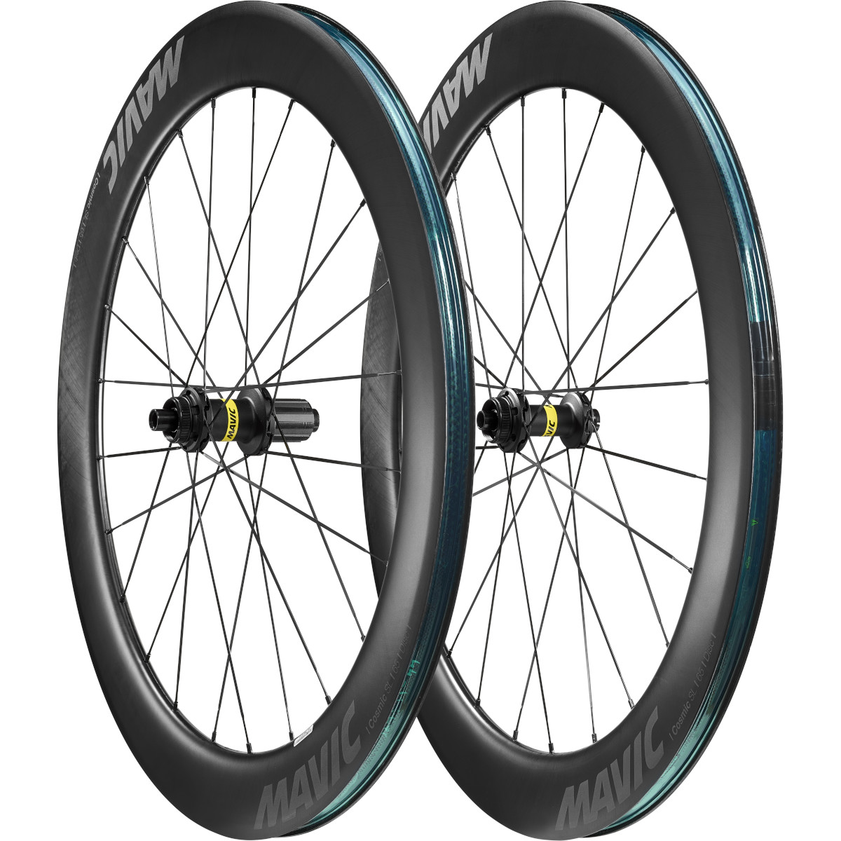 Пара колес Mavic Cosmic SL 65 Disc UST Вилсет - 28" Карбоновые | Hookless | Центрлок - 12x100mm | 12x142mm - Shimano HG L