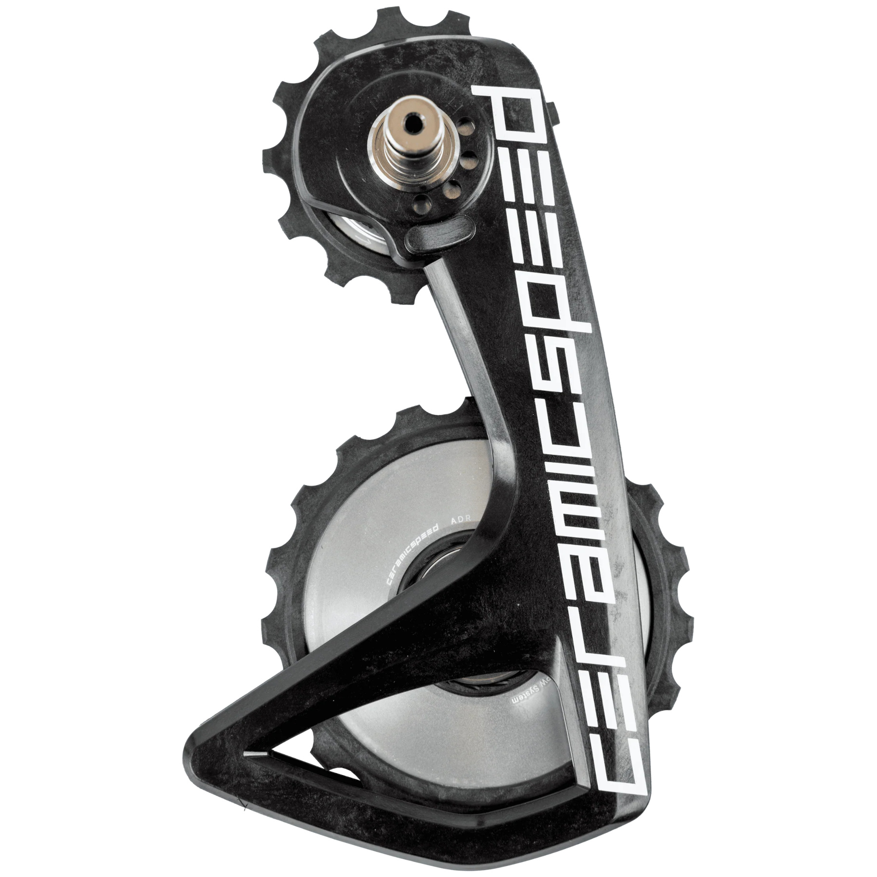 CeramicSpeed OSPW RS Derailleur Pulley System - Alpha Disc | for Shimano Dura Ace/Ultegra Di2 (R9250/R8150) - silver | Team Edition