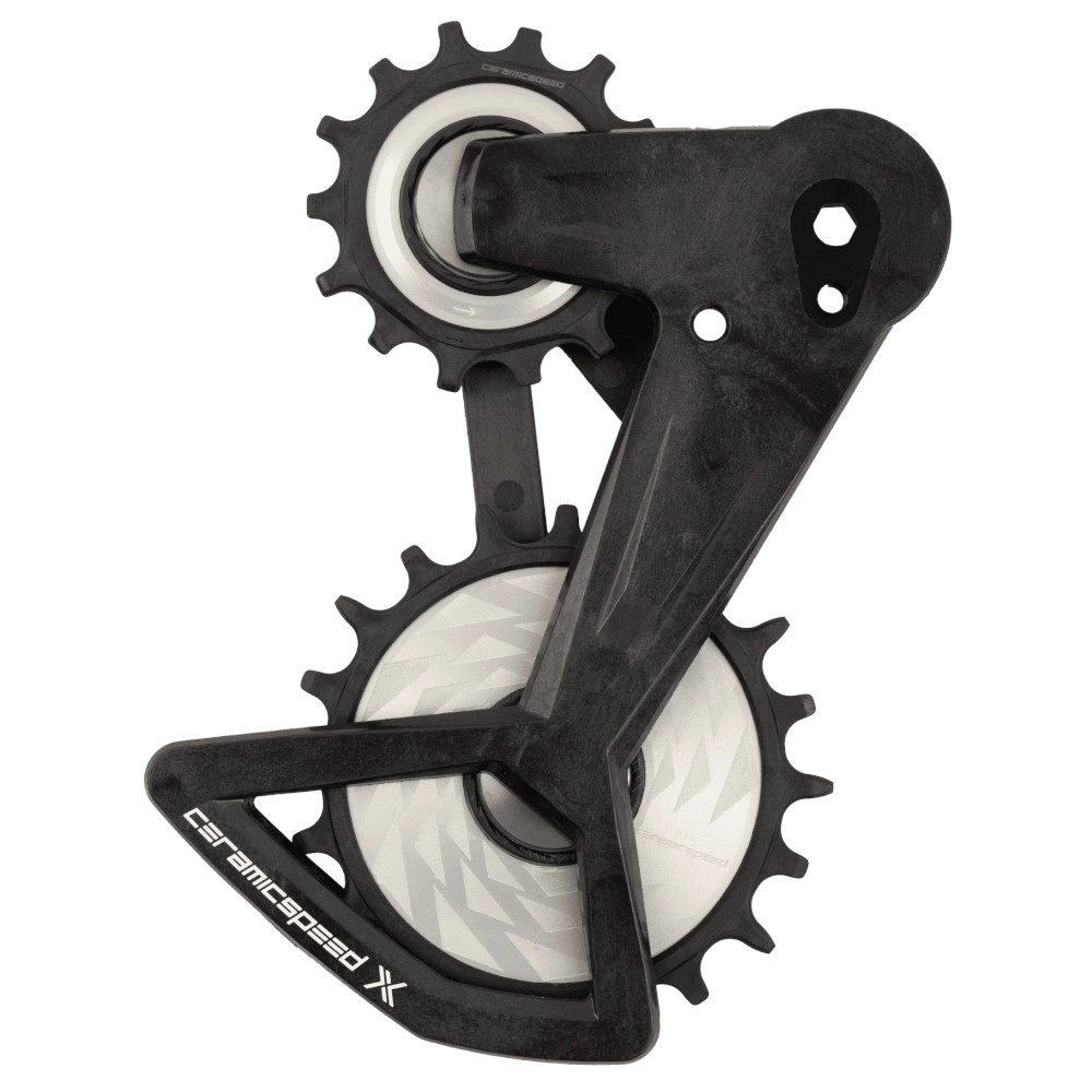 CeramicSpeed OSPW X Derailleur Pulley System - Alpha Disc | for SRAM Eagle Transmission (T-Type) - silver