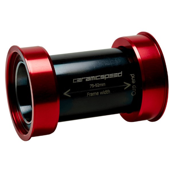 CeramicSpeed Coated PF4630 Ceramic Bottom Bracket PF46-68/79/86-30 - red