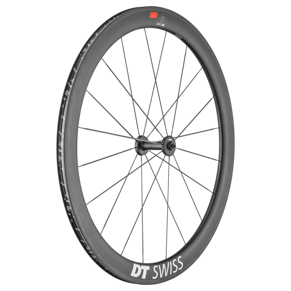 Пара колес DT Swiss ARC 1100 DICUT 48 Вилсет - 28" Карбоновые | Клинчер - QR 100 / 130 - HG-EV / XDR