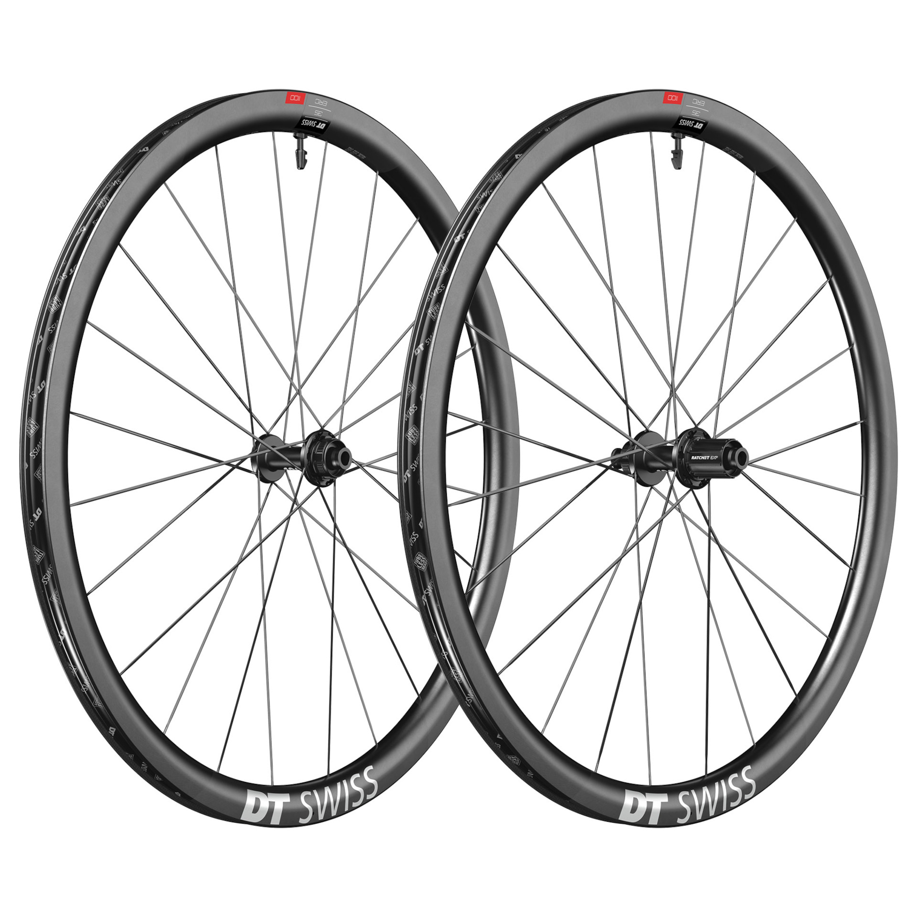 Пара колес DT Swiss ERC 1100 DICUT 35 Вилсет - 27.5" Карбоновые | Клинчер | Центрлок - 12x100mm | 12x142mm