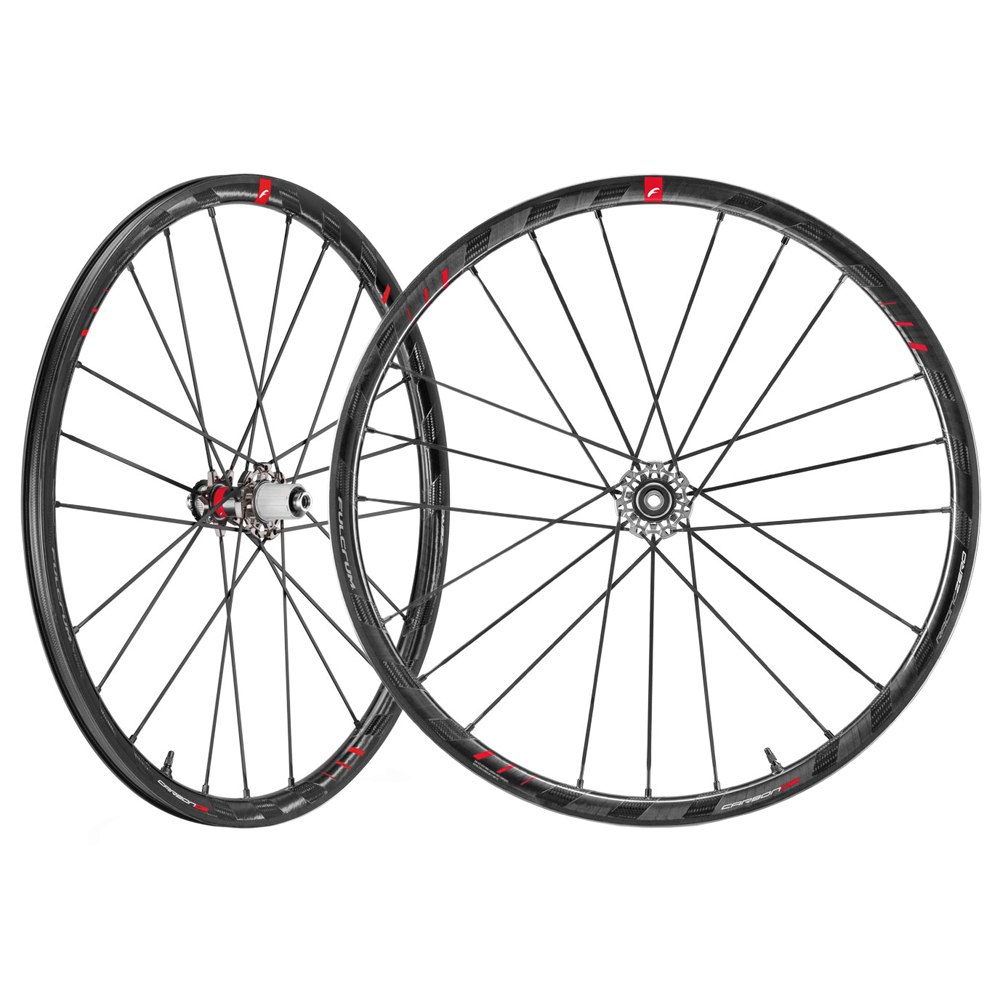 Пара колес Fulcrum Racing Zero Carbon DB Вилсет | Клинчер | Центрлок | F12/15x100mm/QR | 12x135/142mm/QR - black