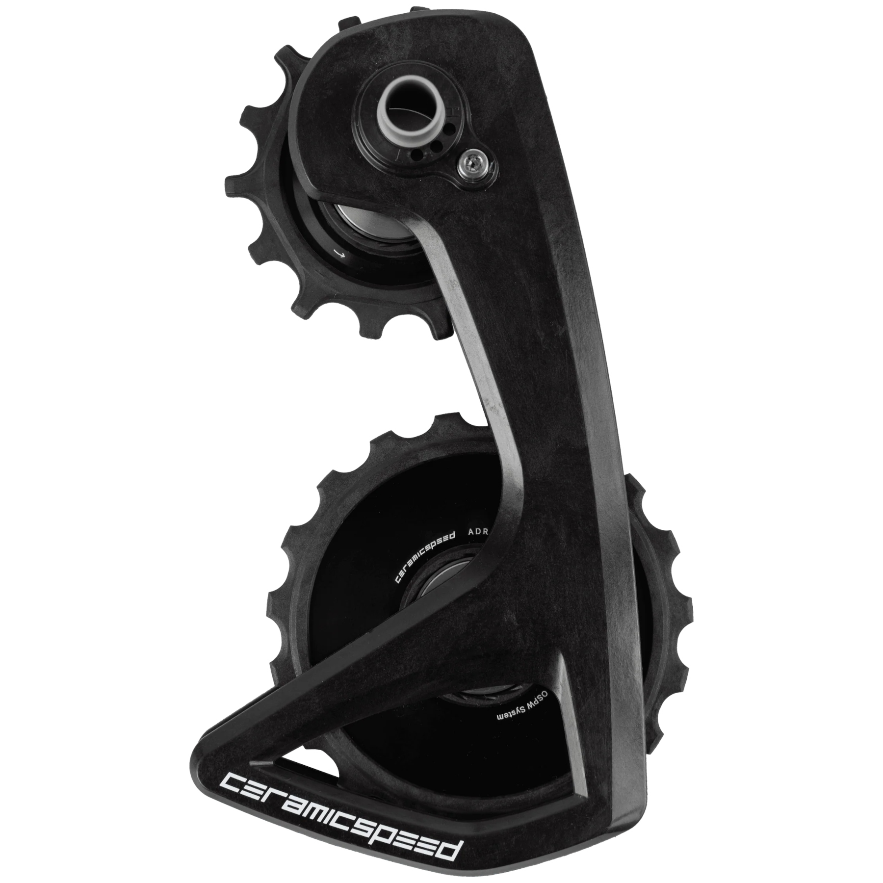 CeramicSpeed OSPW RS Derailleur Pulley System - Alpha Disc | for Campagnolo Super Record WRL - black