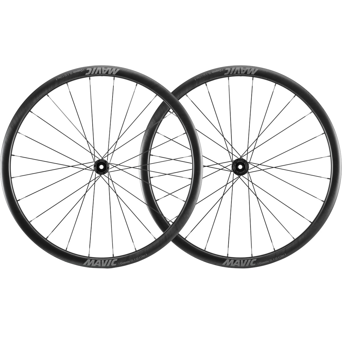 Пара колес Mavic Cosmic SL 32 Disc UST Вилсет - 28" Карбоновые | Hookless | Центрлок - 12x100mm | 12x142mm - Shimano HG L